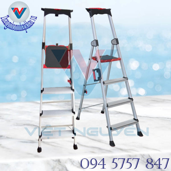 Ưu điểm chỉ có tại thang nhôm ghế tay vịn chữ A cao 1m Xstep XL -04